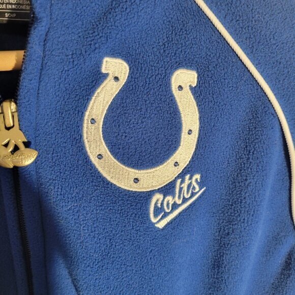 NFL Colts‎ Fleece Reebok Jacket-Women's SM - Picture 3 of 9